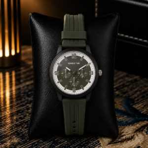 Rumble Time Green Dial Analog Watch for Men